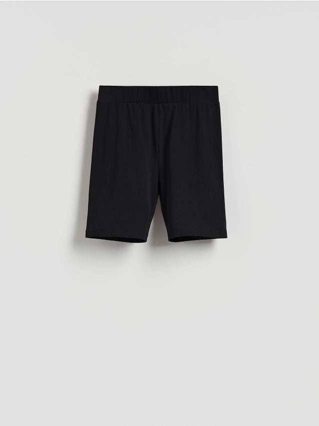 Cotton rich biker shorts - RESERVED