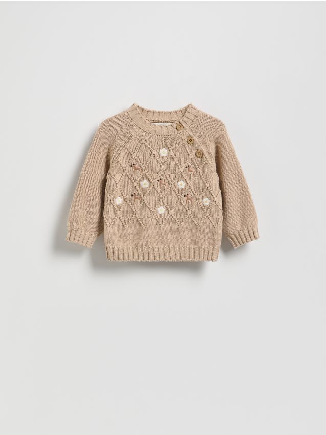 Embroidered jumper - RESERVED