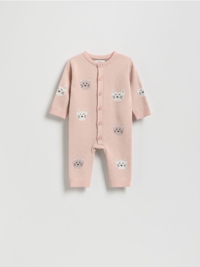 Gebreide jumpsuit - RESERVED