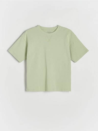 Oversize-mallinen puuvillainen t-paita