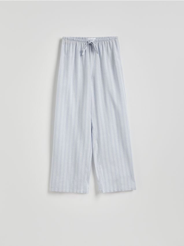 Pyjamahose mit Leinenanteil - RESERVED