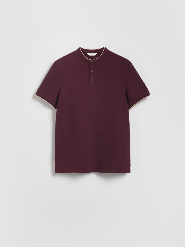 Regular fit poloshirt met opstaande kraag - RESERVED