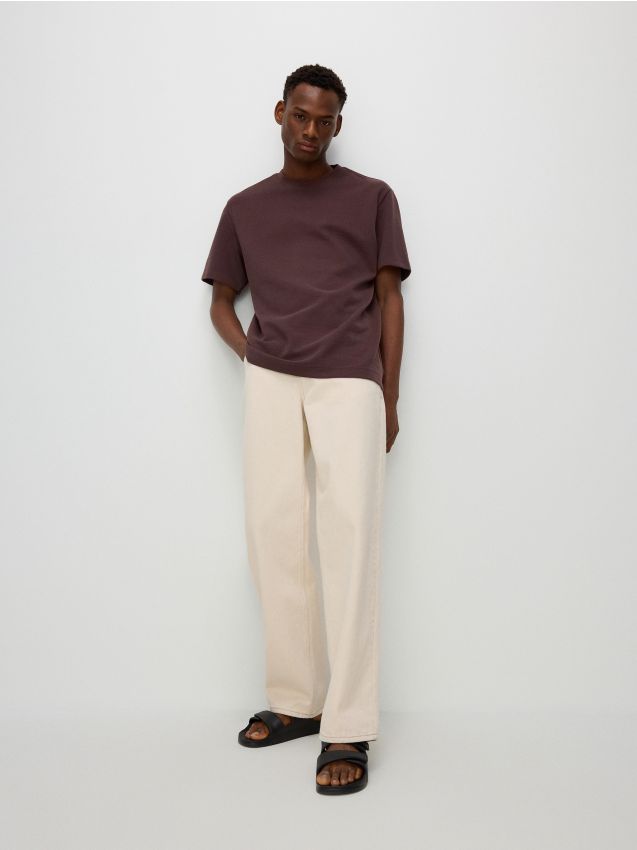 Reserved - tricou structurat oversized - mahon