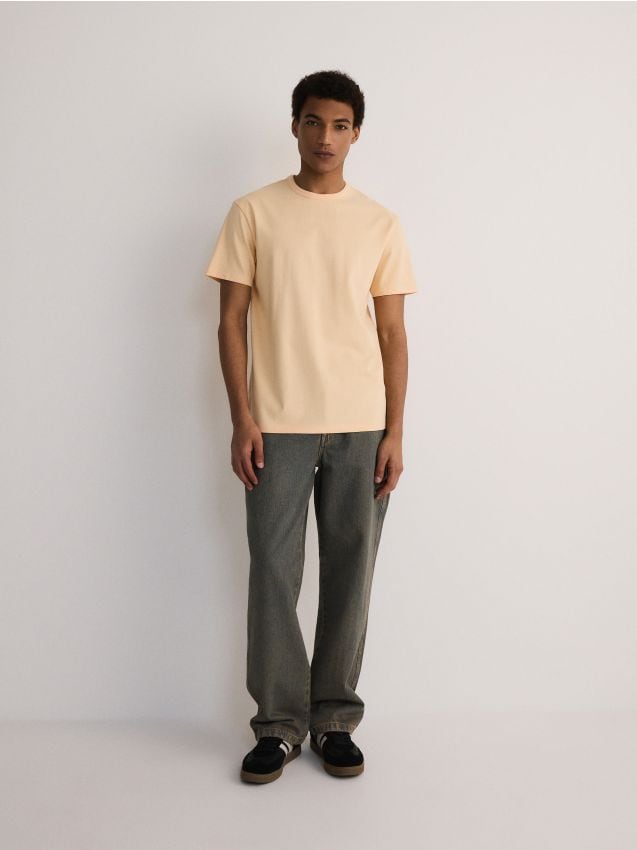 Reserved - tricou comfort fit - roz-piersică