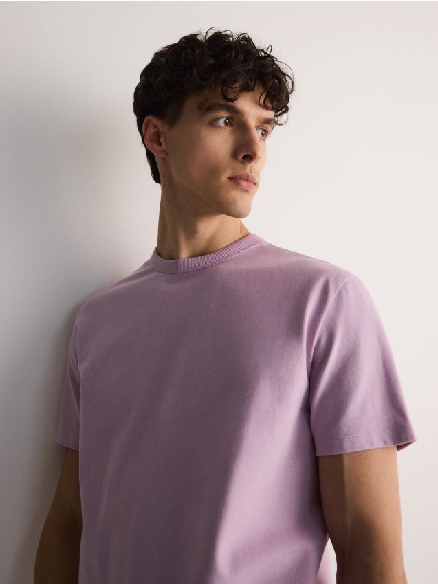 Reserved - tricou comfort fit - roz