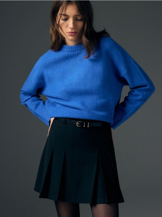 Mini skirt with belt - RESERVED