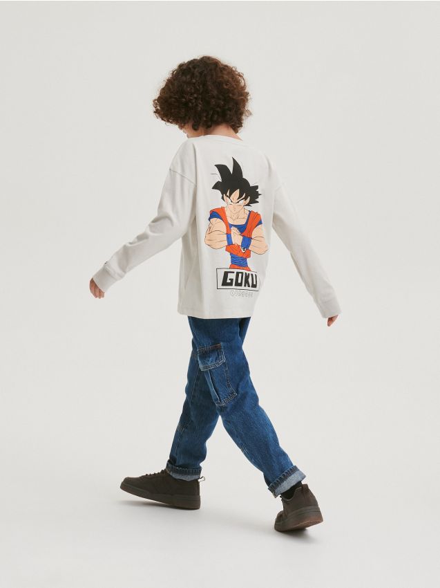 Dragon Ball oversized long sleeve T-shirt - RESERVED