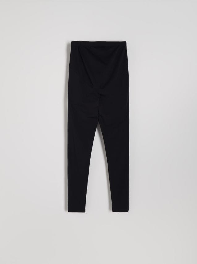 High waist cotton rich leggings - RESERVED