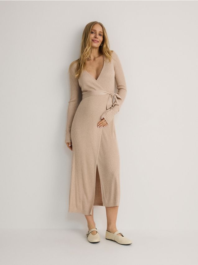 Viscose jurk - RESERVED