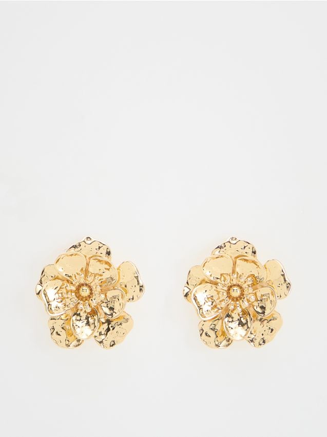 Flower-shaped earrings - RESERVED
