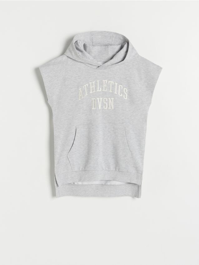 Reserved - boys` vest - gri deschis
