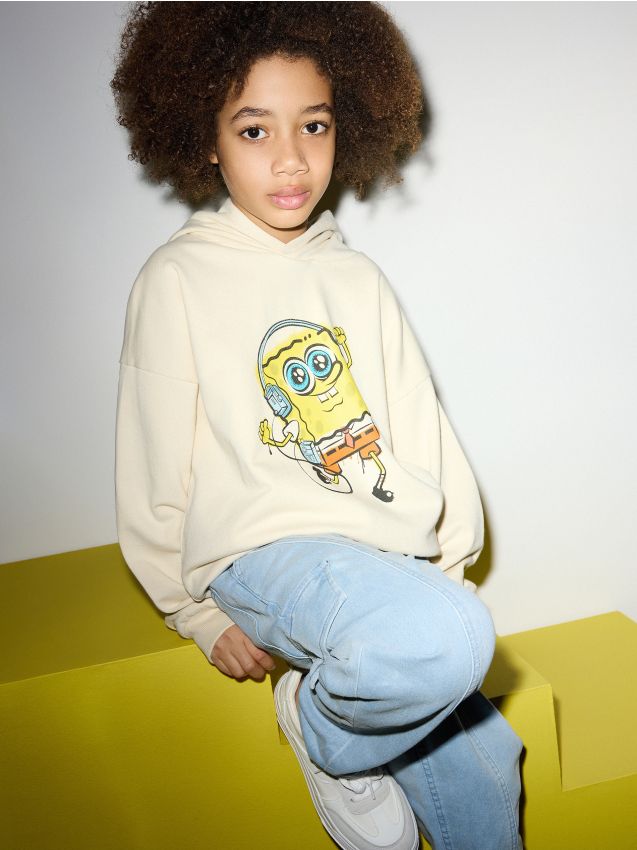 Reserved - hanorac oversized spongebob - nude