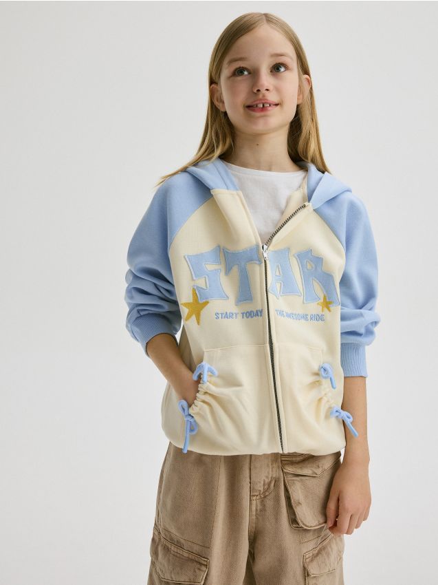 Reserved - bluză sport oversized - multicolor