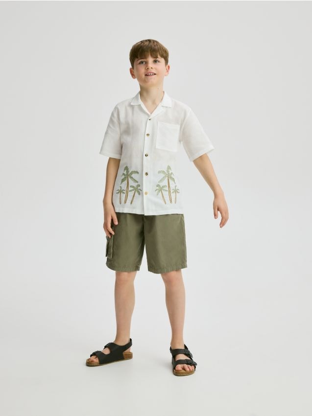 Cotton shirt - RESERVED