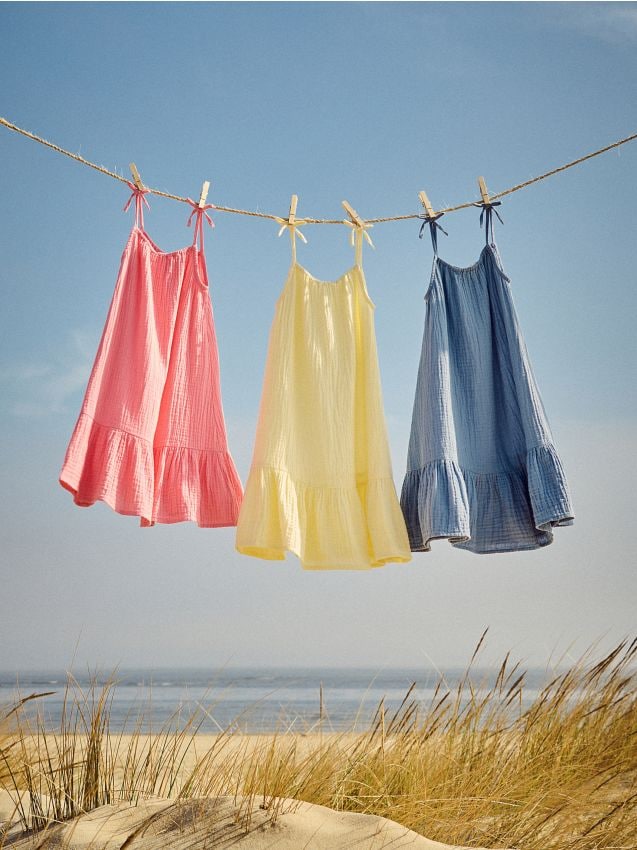 Muslin strappy dress - RESERVED