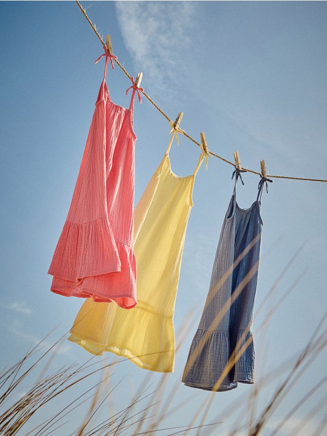 Muslin strappy dress - RESERVED
