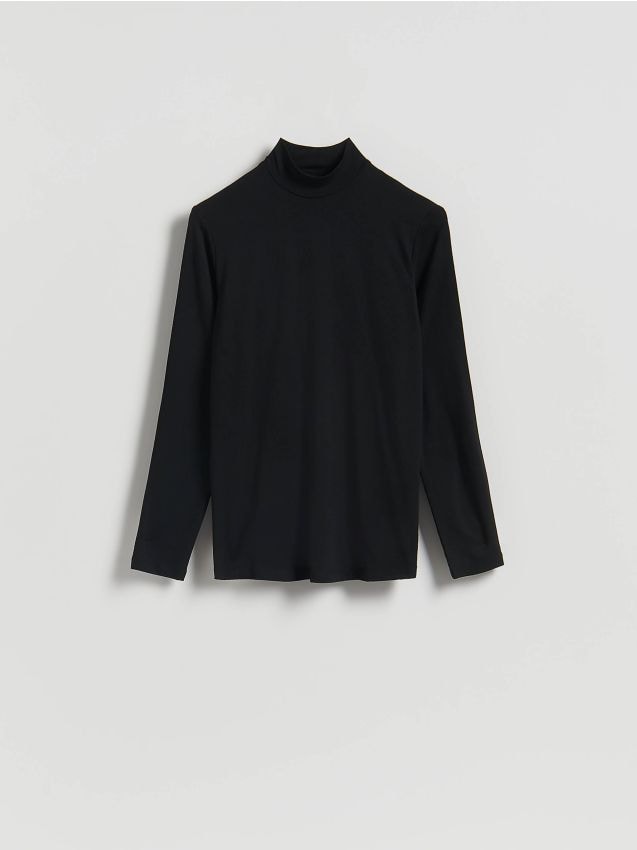 Long-sleeved turtleneck - RESERVED