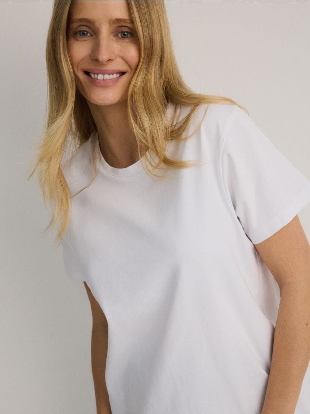 Regular fit cotton T-shirt - RESERVED