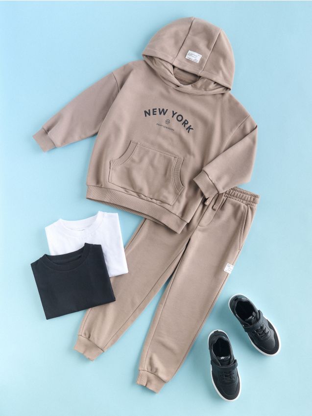 Oversized cotton rich sweatshirt - RESERVED