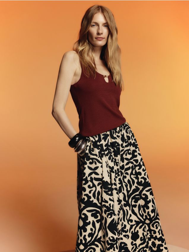 Beaded top - RESERVED