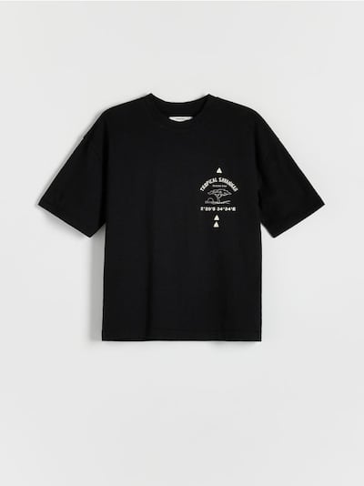 T-shirt in misto lino