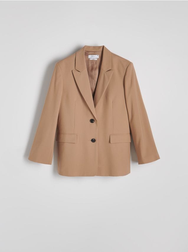 Reserved - LADIES` BLAZER - bej