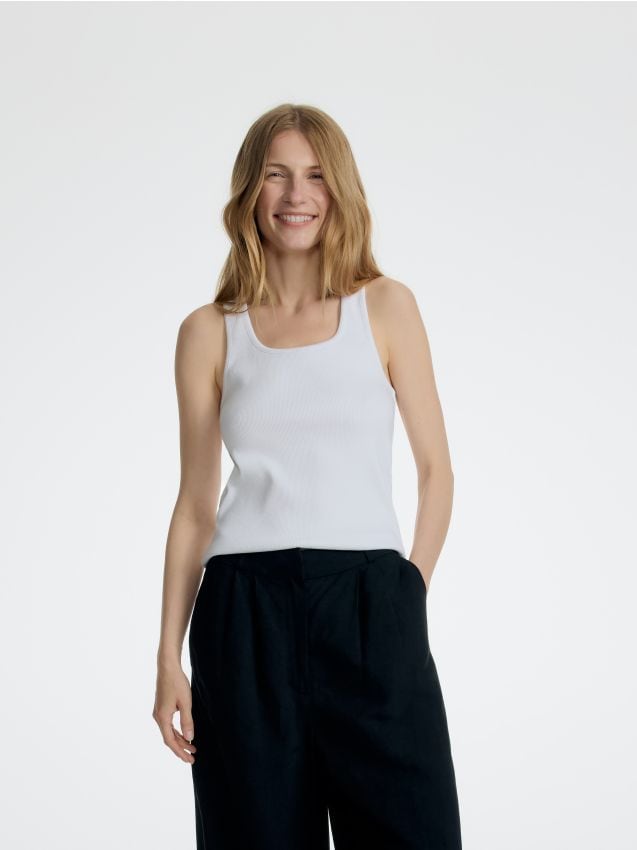 Rib knit top - RESERVED