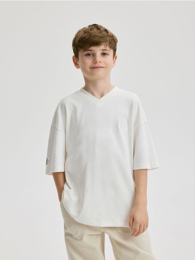 Reserved - boys` t-shirt - nude