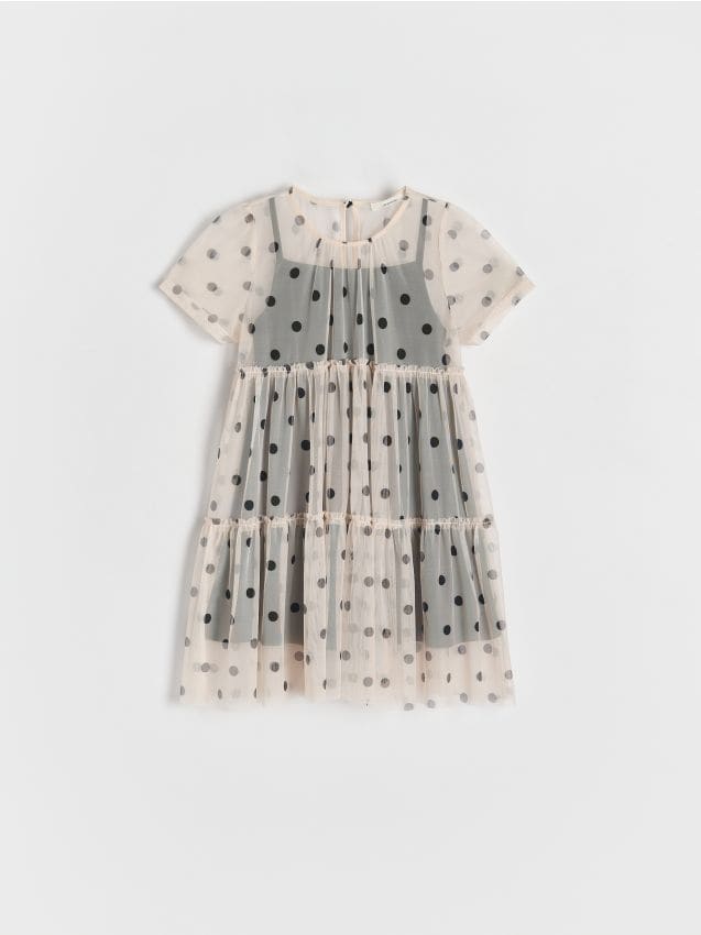 Gepunktetes Kleid - RESERVED