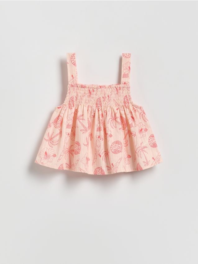 Gemusterte Bluse - RESERVED