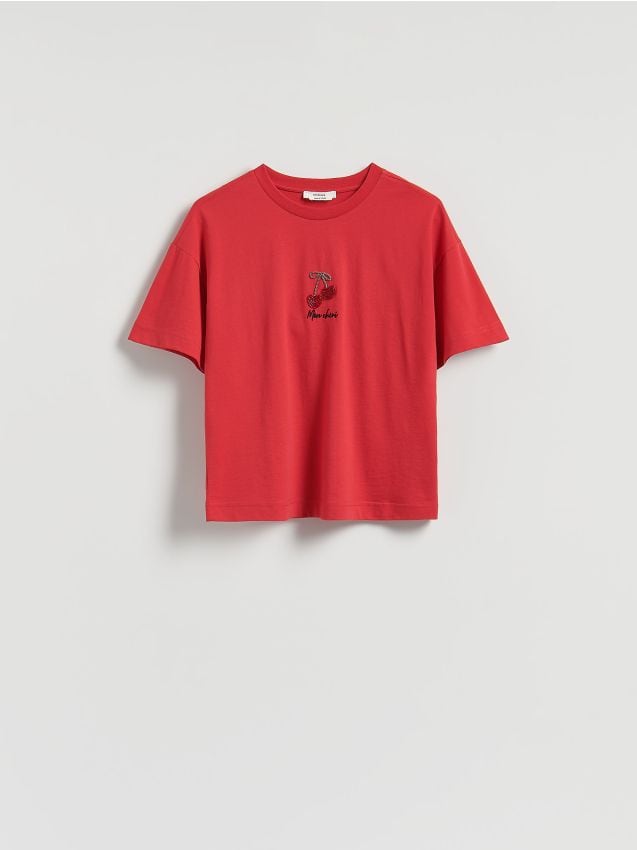 T-shirt with appliqué - RESERVED