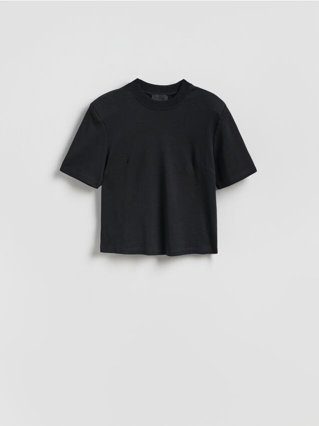 Reserved Reserved - T-shirt με επωμίδες