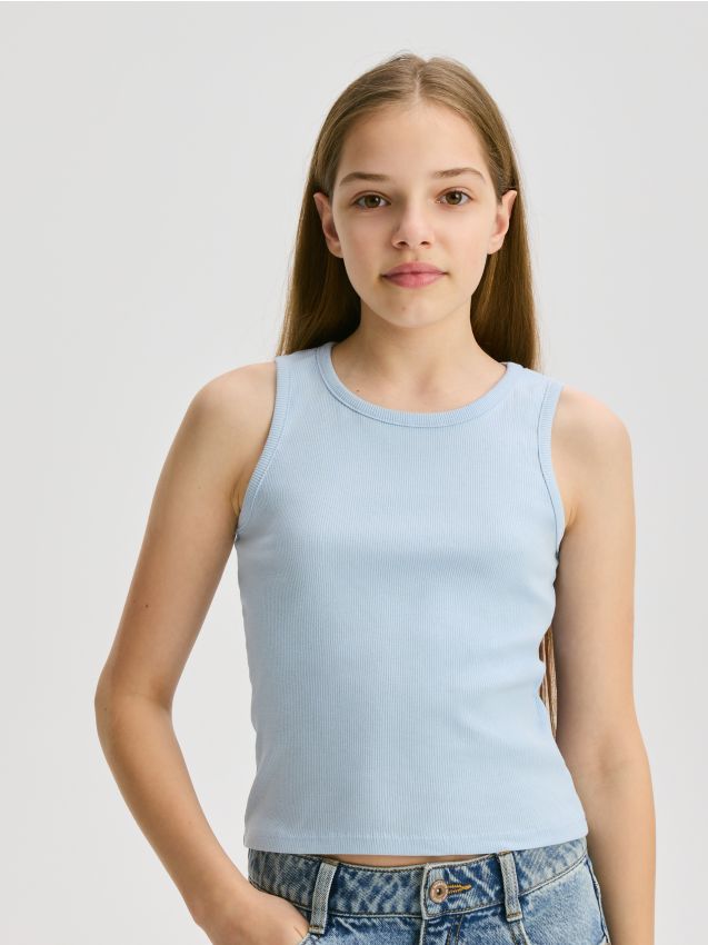 Rib knit top - RESERVED