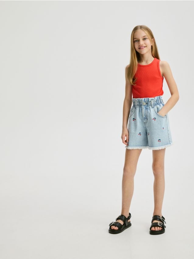 Rib knit top - RESERVED