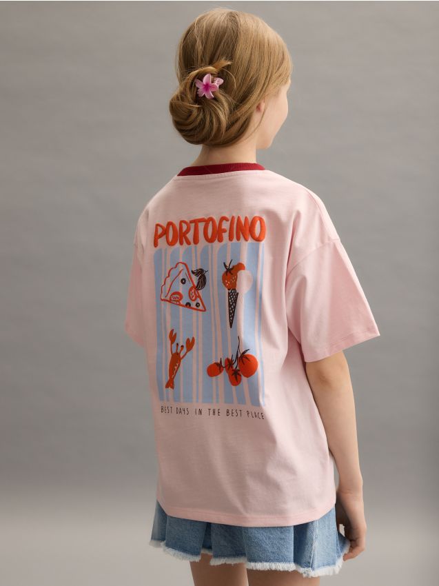 Back print T-shirt - RESERVED