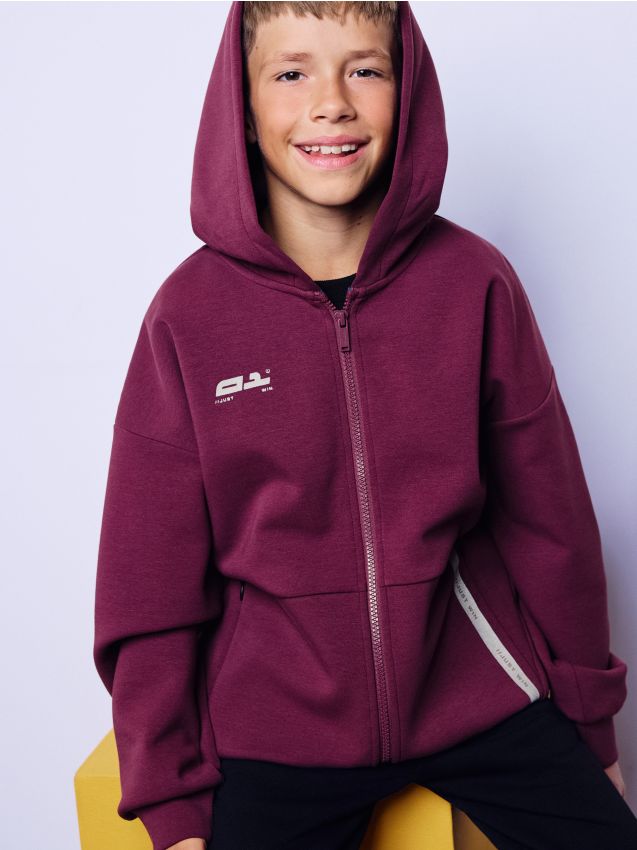 Felpa oversize con cappuccio - RESERVED