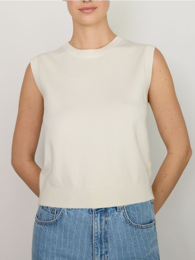 Cotton vest - RESERVED