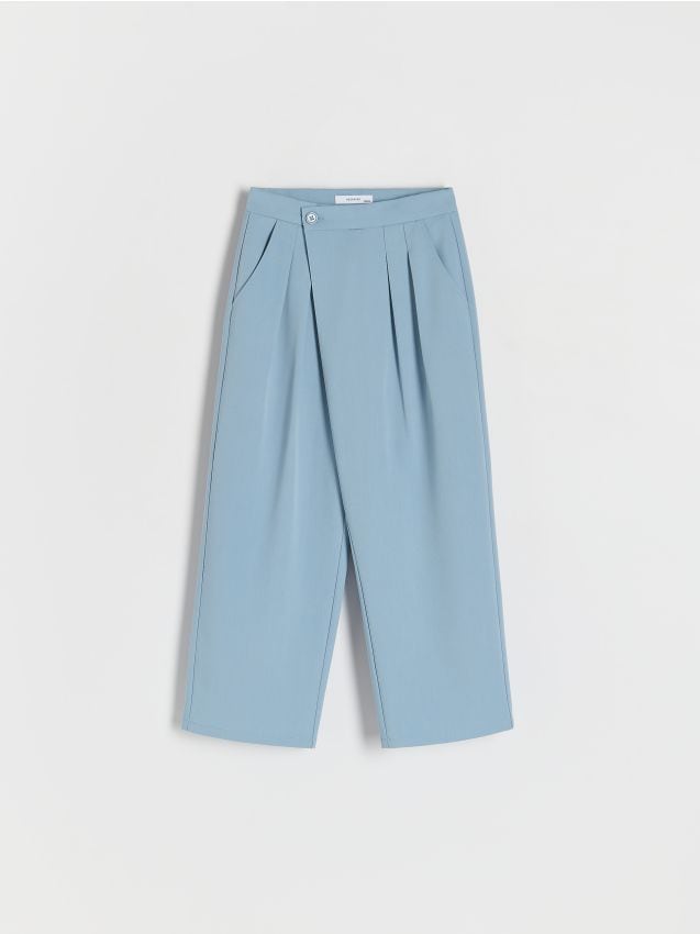 Elegant pleated trousers - RESERVED