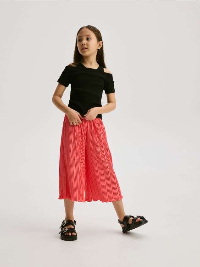 Cold shoulder blouse - RESERVED