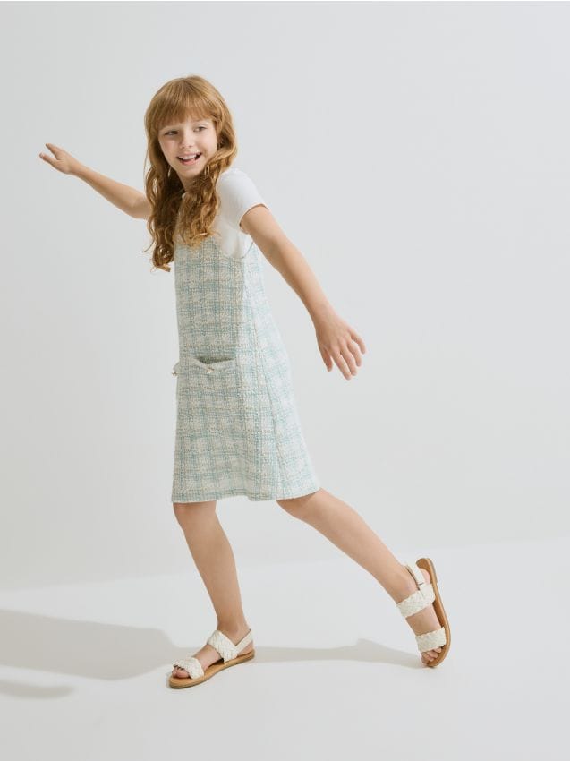 Robe en tweed - RESERVED