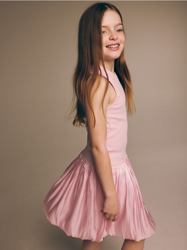 Dress with decorative hem - RESERVED