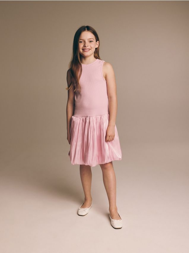 Dress with decorative hem - RESERVED