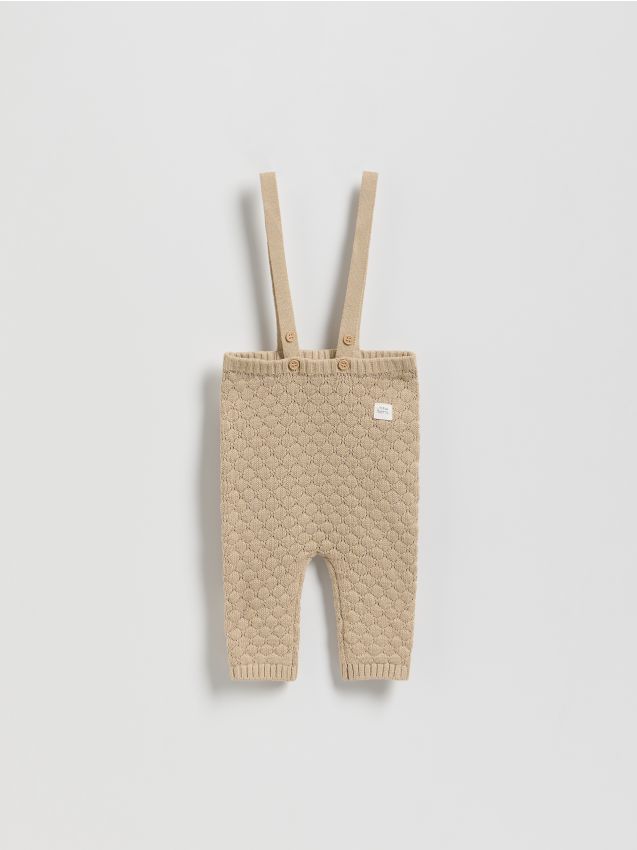 Pantalon à bretelles en jersey - RESERVED
