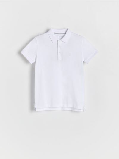 Embroidered polo shirt