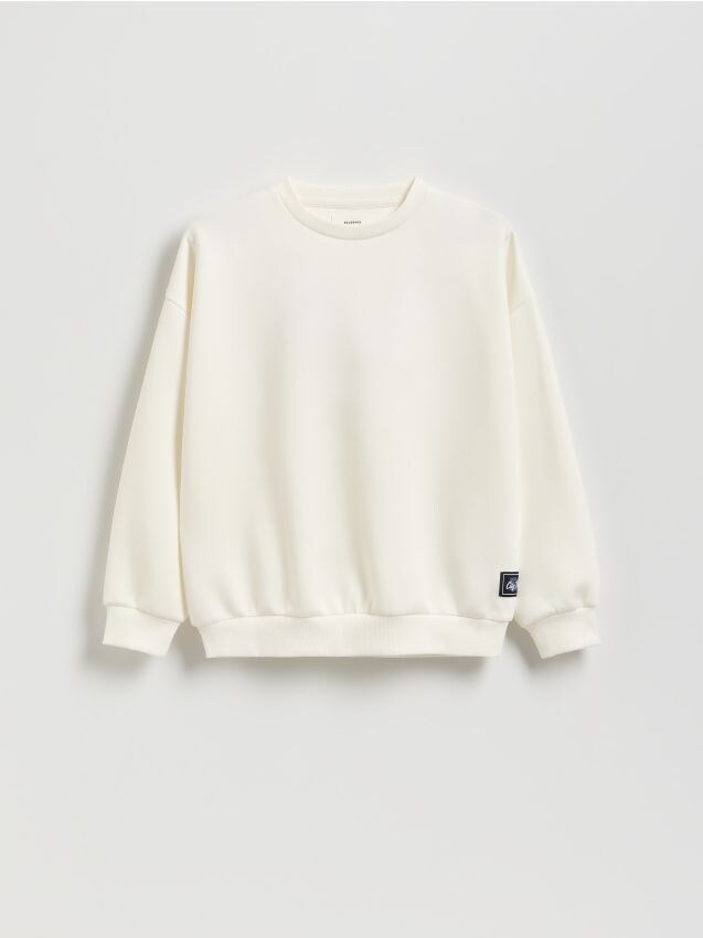 Reserved - BOYS` JOGGING TOP - crem