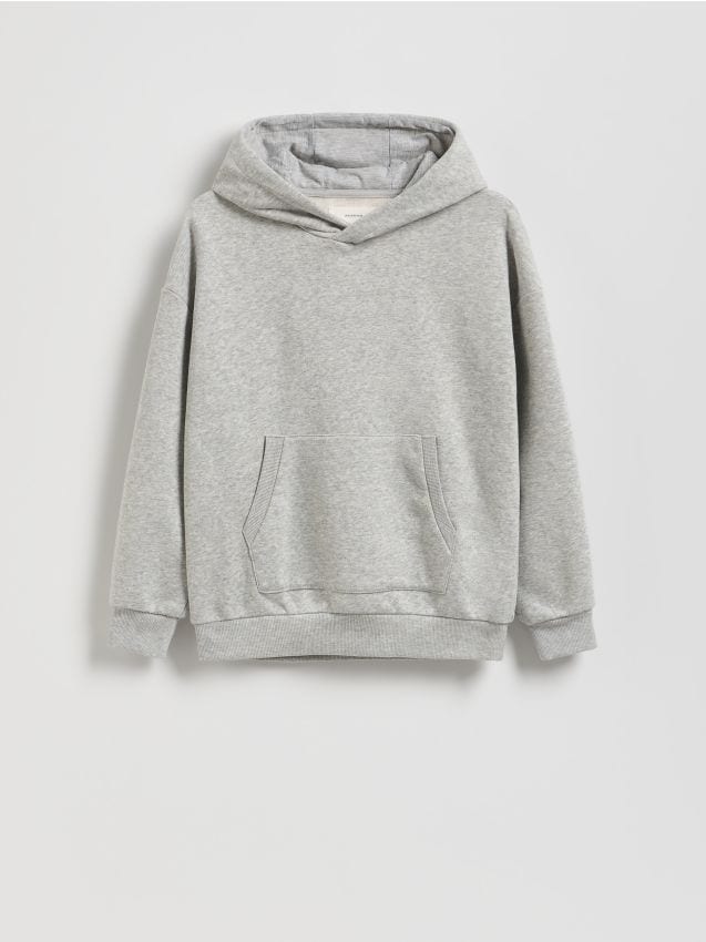 Reserved - Hanorac oversized - gri deschis