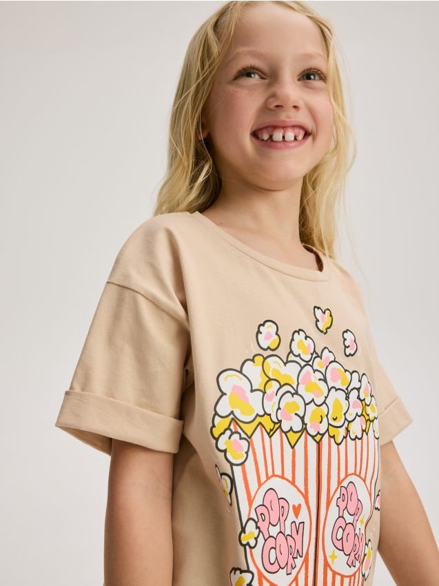 T-Shirt mit Print - RESERVED