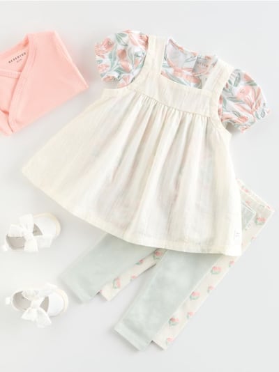 Conjunto en mezcla de algodón