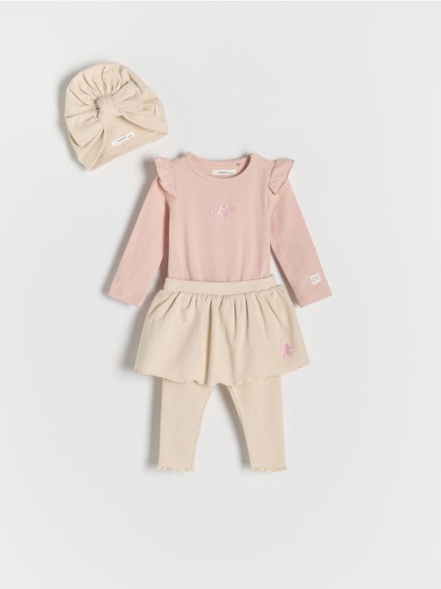 Cotton set with hat - RESERVED