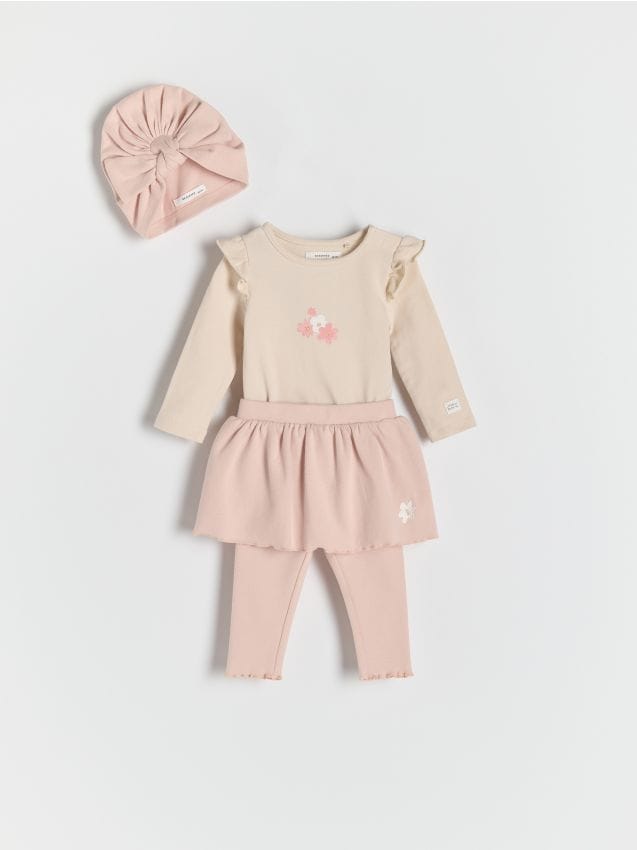 Cotton set with hat - RESERVED